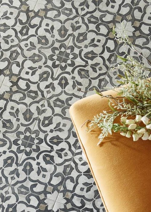 Sheet Vinyl Flooring in a living room